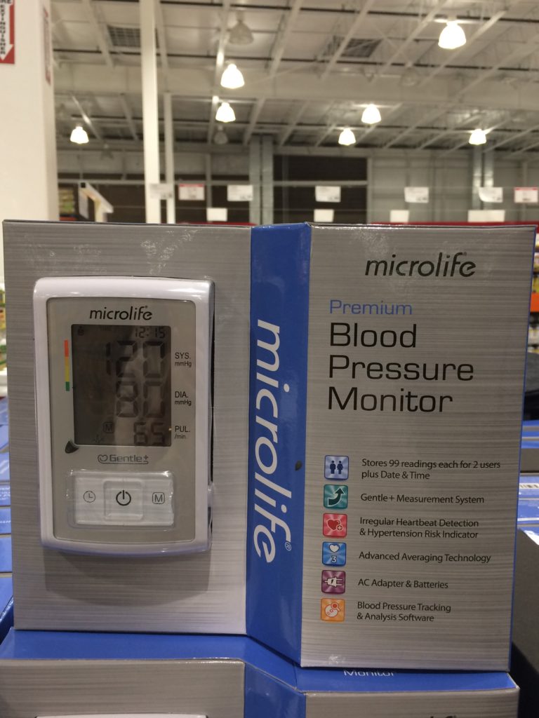 Microlife Deluxe Arm Blood Pressure Monitor Model BP3GX1 5A CostcoChaser