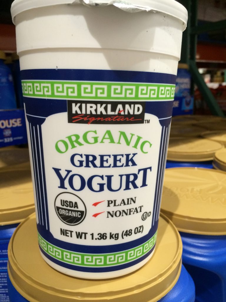 Kirkland Signature Organic Greek Yogurt Pound Tub Costcochaser