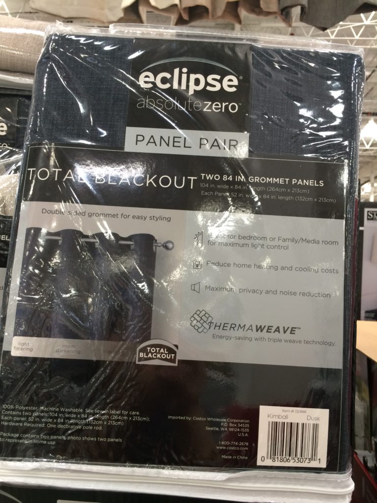 Costco 1324444 Eclipse Absolute Zero 2Pack Curtains2 CostcoChaser