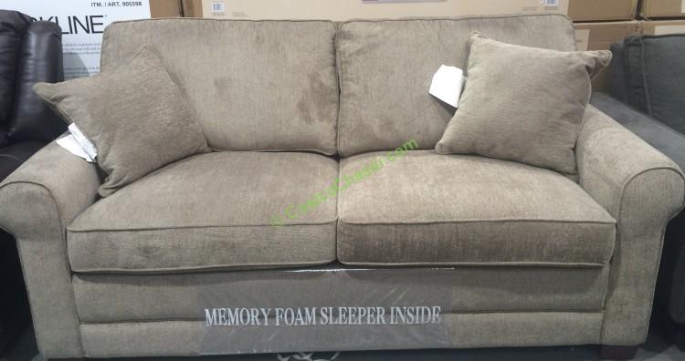 Costco 727284 Fabric Sofa With Sleeper 