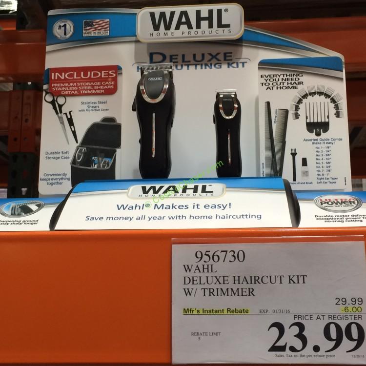 wahl deluxe haircutting kit review