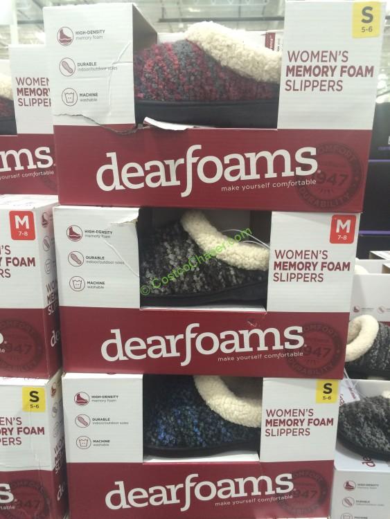 dearfoam mens slippers costco
