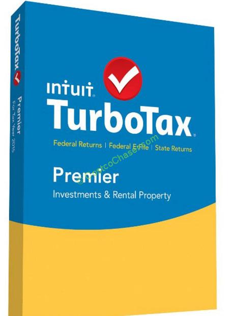 Costco TurboTax 2016 For Federal And State 2015 Filing CostcoChaser