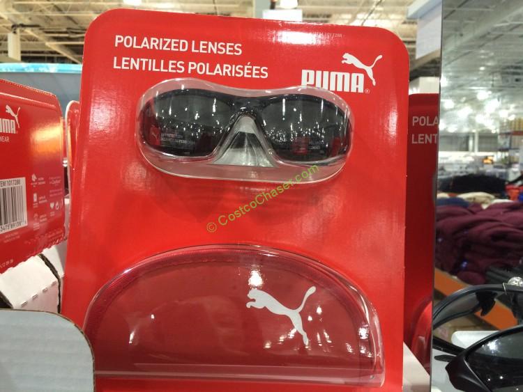 Puma Sunglasses Grey Polarized Lens 