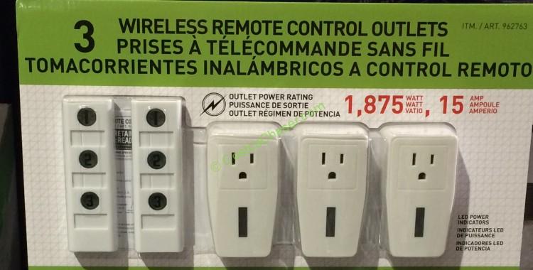 Capstone 962763 Wireless Remote Controlled Outlet for sale online