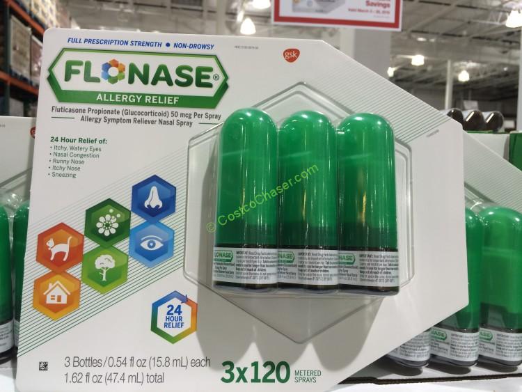 Flonase Nasal Spray 50MCG 3X120 Sprays