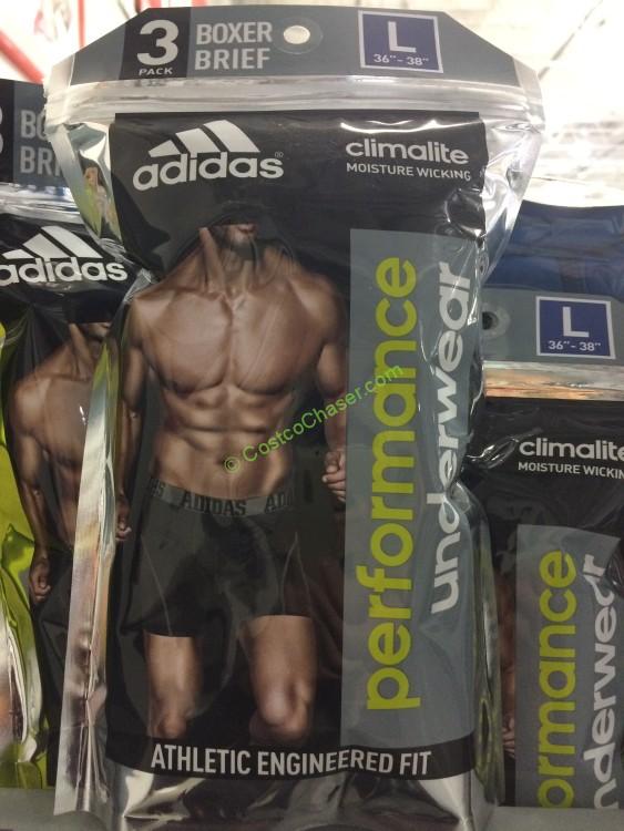 Adidas Men's Performance Boxer Brief Underwear 3 PK – CostcoChaser