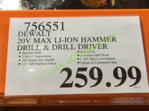 costco-756551-dewalt-20v-max-li-ion-hammer-drill-drill-driver-tag