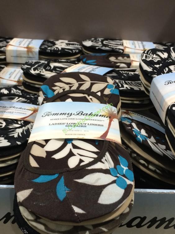 Tommy Bahama Ladies' Low-Cut Liner Sock 