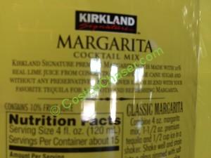 margarita mix kirkland costco signature inf liter bottles cochaser related