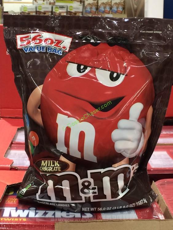M & M's Milk Chocolate Stand up Pouch 56 Ounce Bag – CostcoChaser