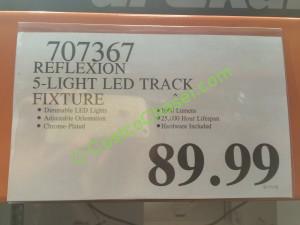 Costco-707367- Reflexion-5-Light-LED-Track-Fixture-tag