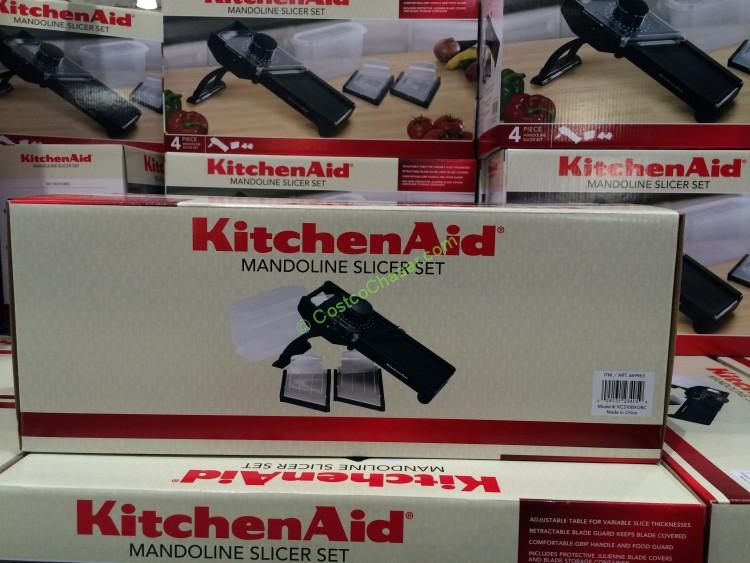 KitchenAid Mandoline Slicer Set 4 Piece Model: 669963 NEW BLACK