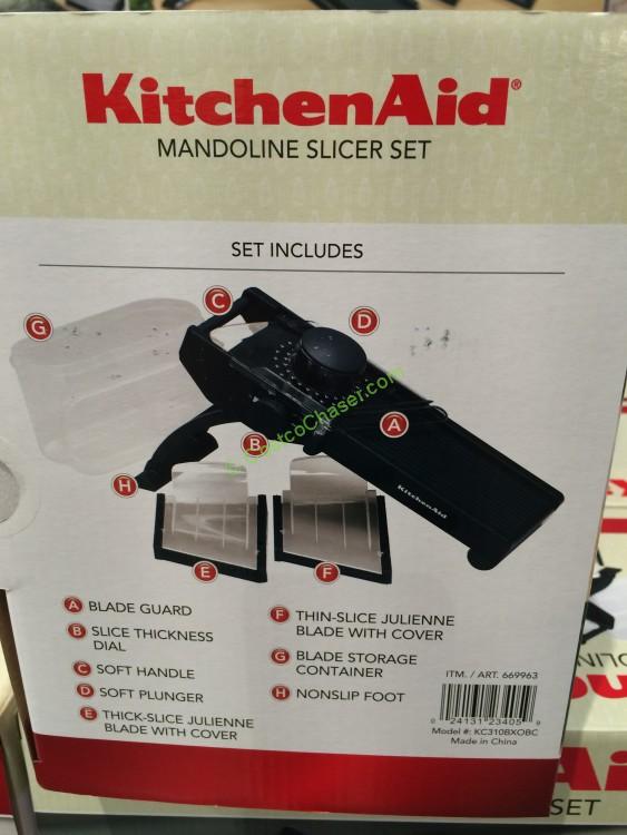 KITCHENAID MANDOLINE SLICER Set 4 Piece Model: 669963, Red, New $100.00 -  PicClick