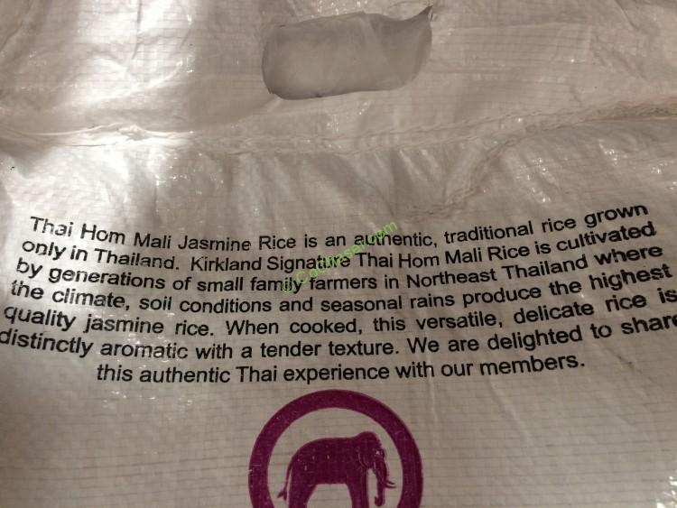 Kirkland Signature Jasmine Rice 25 Pound Bag CostcoChaser