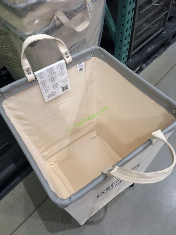 Costco Deals - 🧺Canvas laundry hamper on wheels for