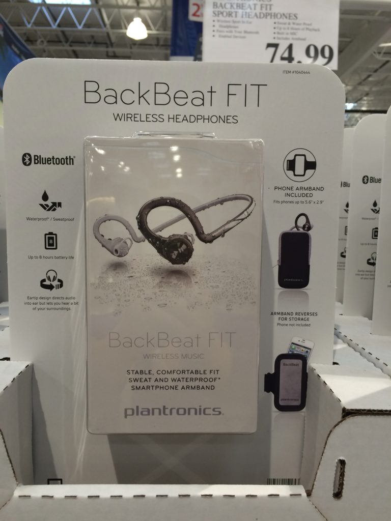 Plantronics BackBeat Fit Bluetooth Sport Headphones with Armband