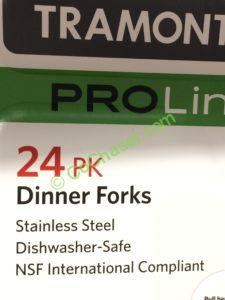 Costco-1040501-Tramontina-Stainless-Steel-24PK-Dinner-Forks-spec