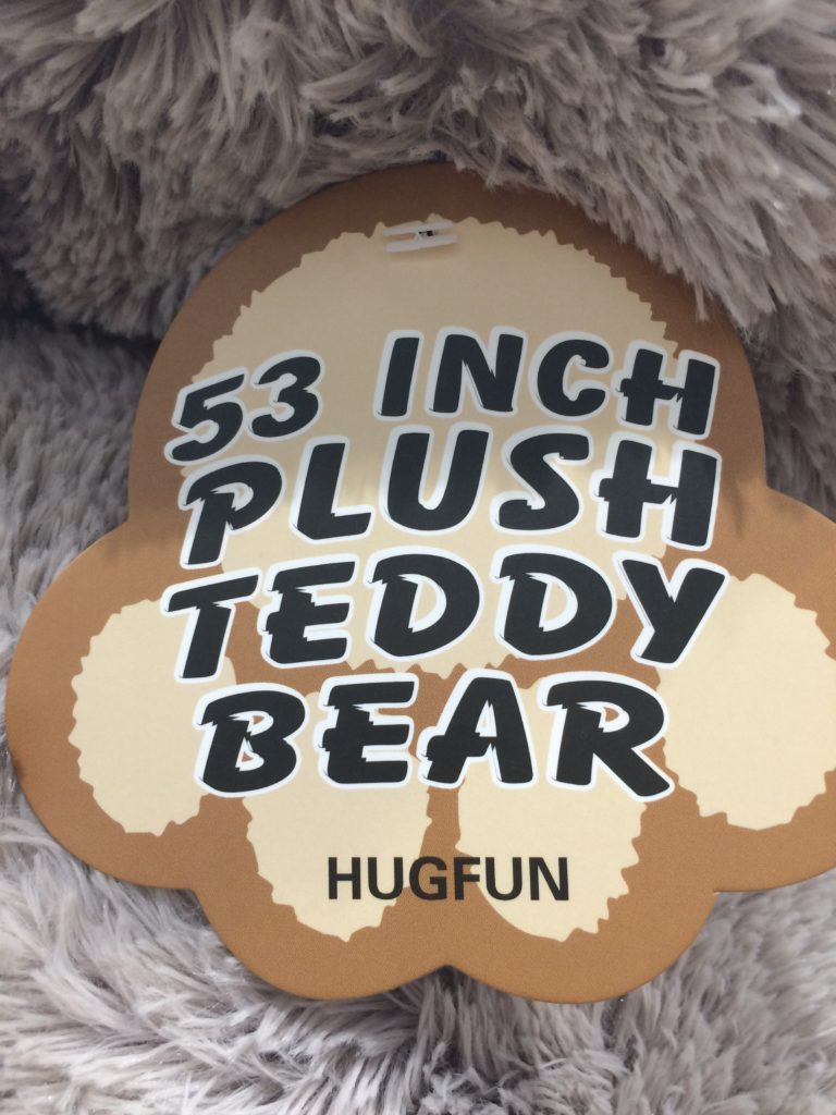 hugfun plush bear