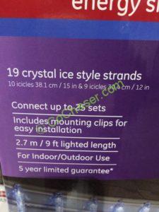 Costco-739754-GE-19-Count-Twinkling-LED-Molded-Icicle-Lights-spec