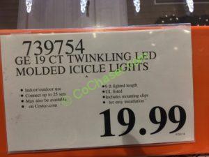 Costco-739754-GE-19-Count-Twinkling-LED-Molded-Icicle-Lights-tag