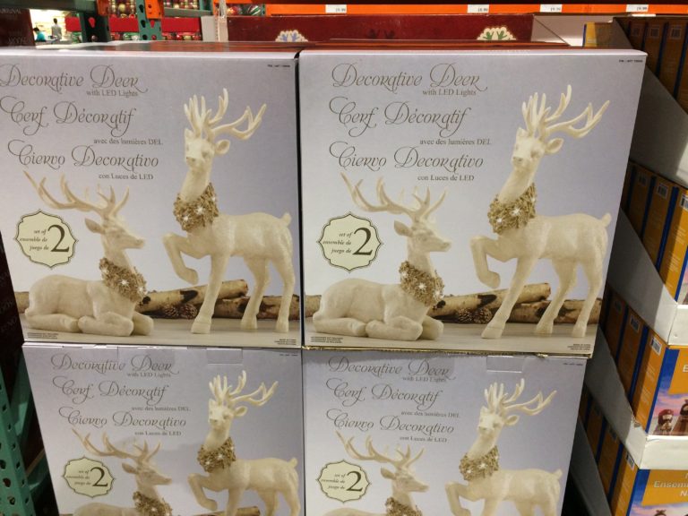 tabletop deer figurines
