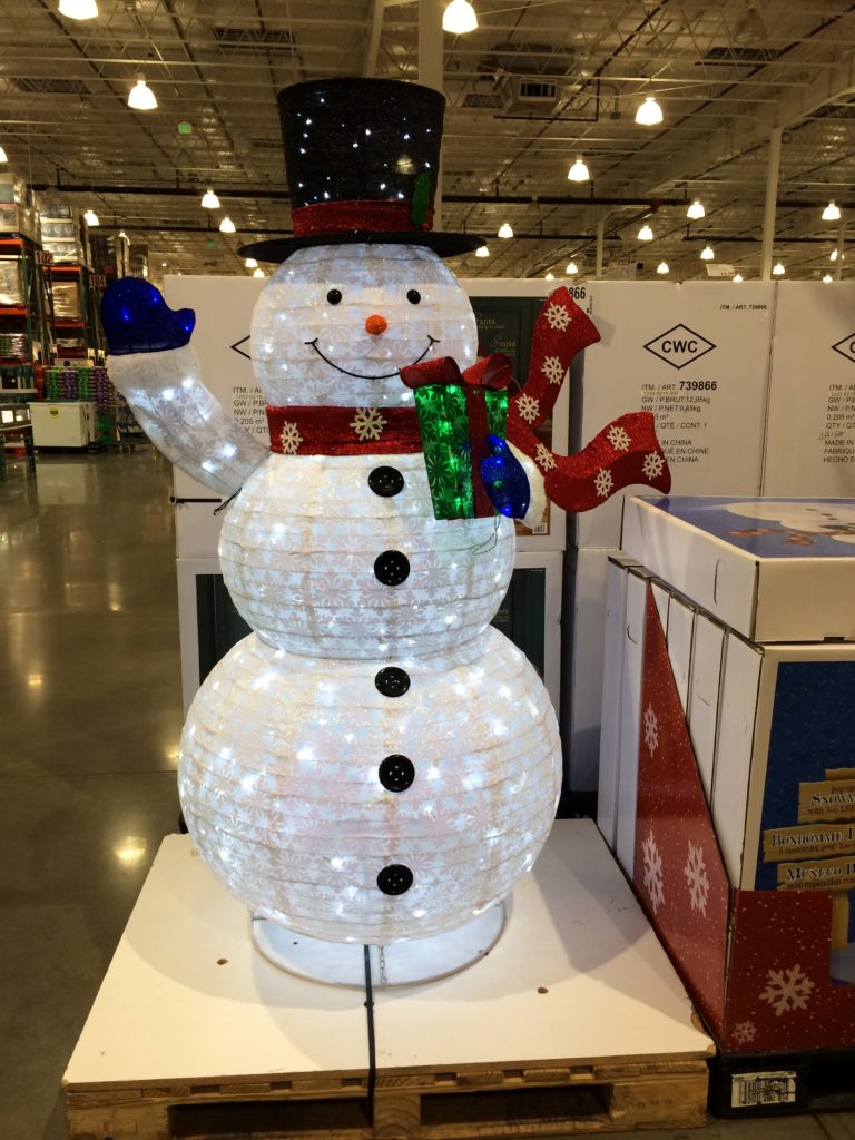 72″ LED Snowman CostcoChaser