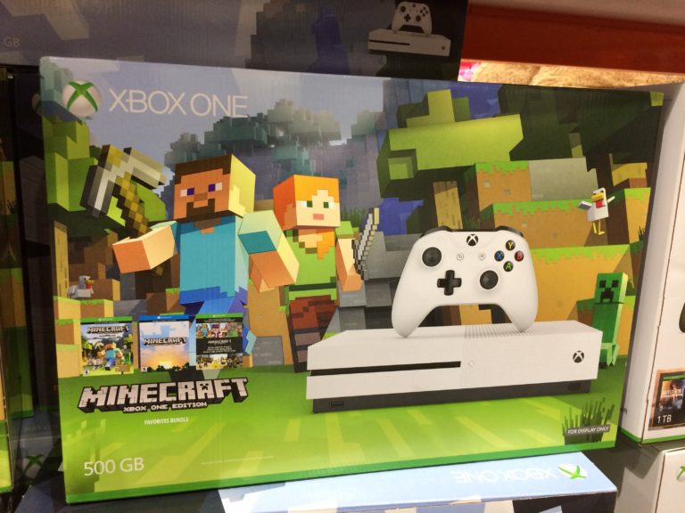 Microsoft Xbox One S Console Minecraft Bundle – CostcoChaser