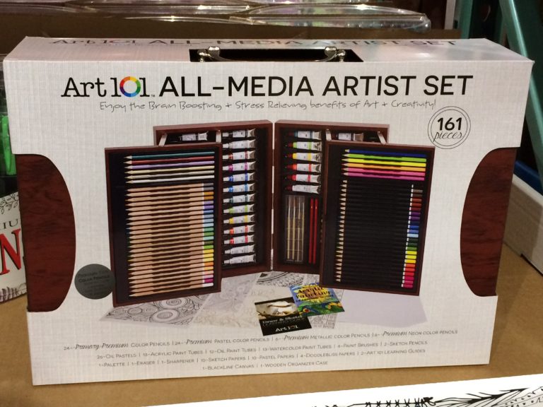 Art 101 AllMedia Artist Set 161PCS CostcoChaser