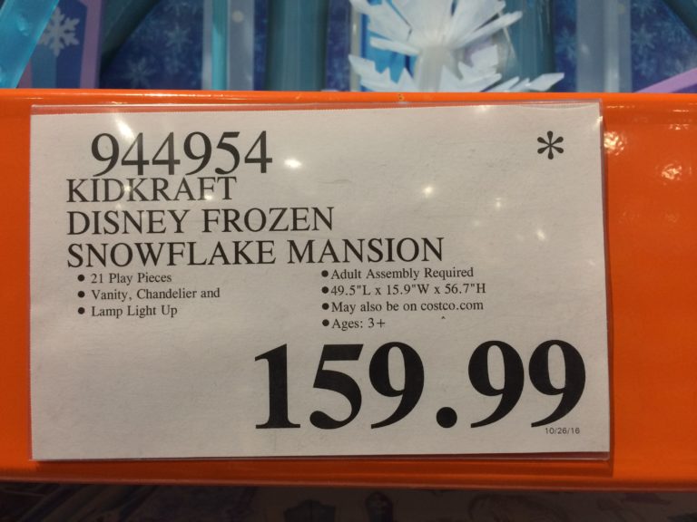 frozen mansion dollhouse costco