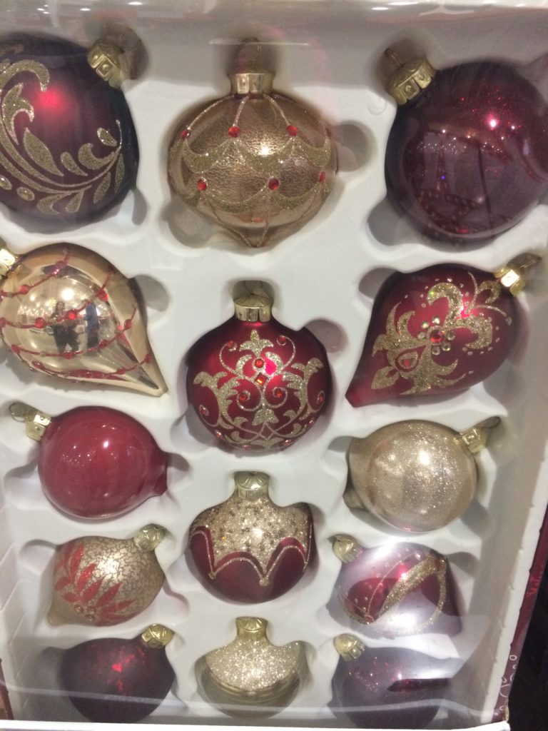 Kirkland Signature 14 PC Hand Decorated Glass Ornaments – CostcoChaser