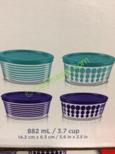 Costco-1049123-Pyrex-8PC-Decorative-Glass-Food-Storage-Set-part