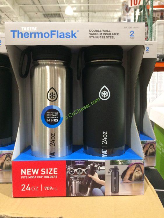 Takeya 24 OZ Thermoflask 2PK Water 