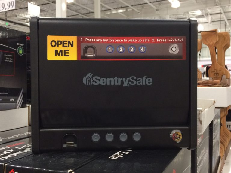 Sentry Safe Quick Access Biometric Safe Model Qap1be Costcochaser 9259