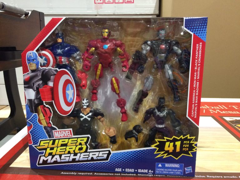 super hero mashers 5 pack