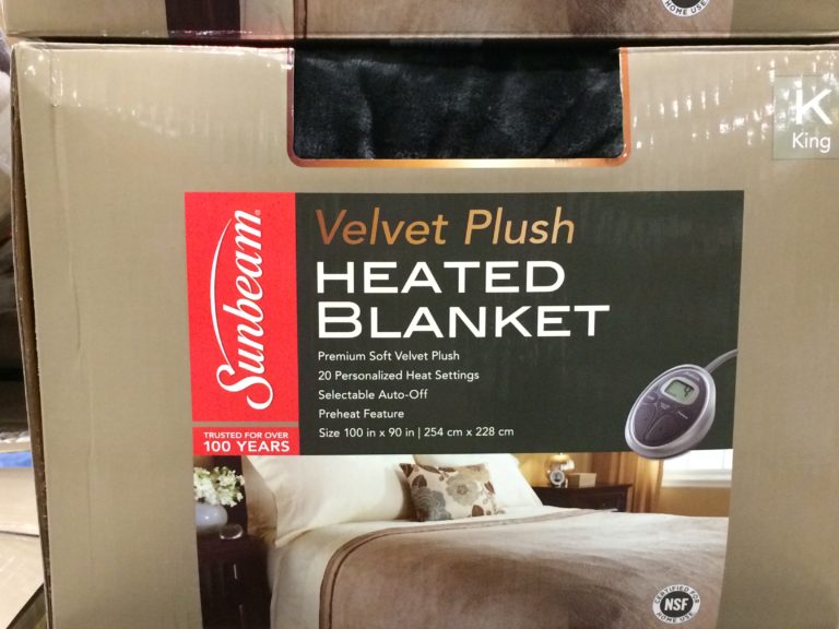 Sunbeam Heated Blanket, Queen or King CostcoChaser