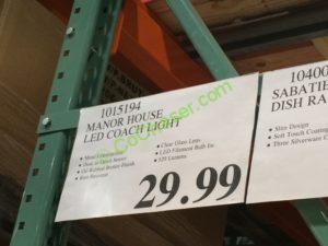 Costco-1015194-Manor-House-LED-Coach-Light-tag