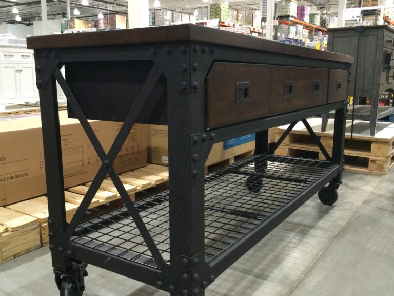 Whalen Industrial Metal & Wood Workbench CostcoChaser