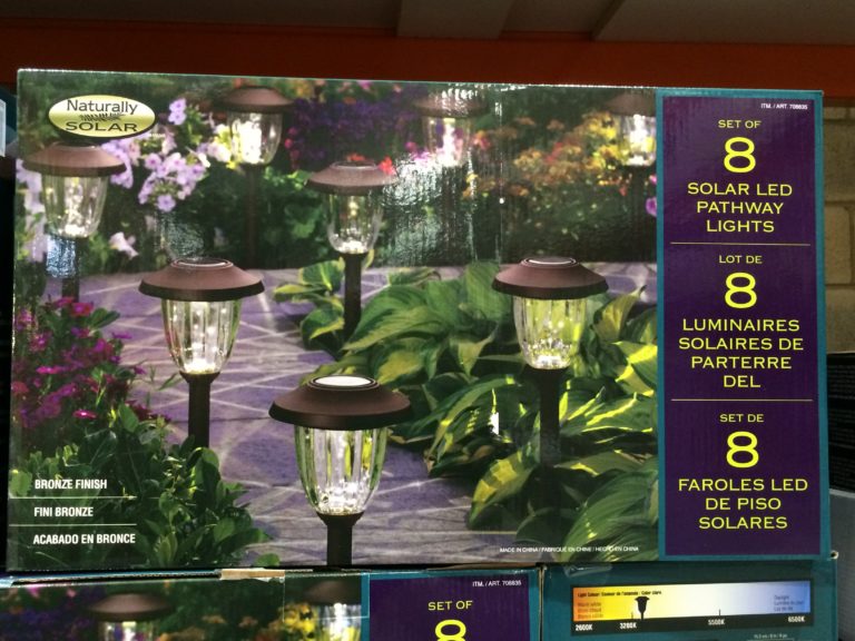 solar walk lights at costco