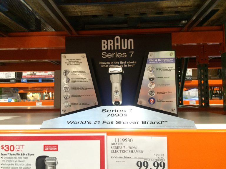 Braun Series 7 Electric Shaver Model#7893S – CostcoChaser