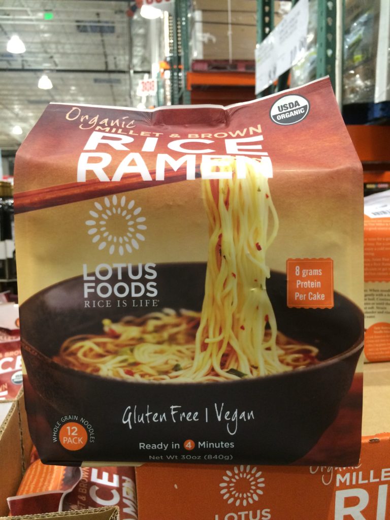 Lotus Foods Organic Millet & Brown Rice Ramen 1.875 Pound CostcoChaser