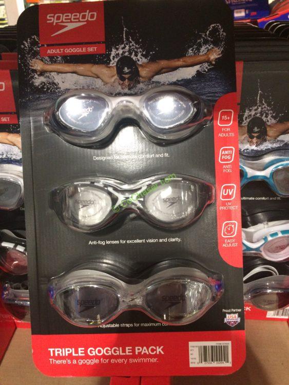 speedo adult goggles