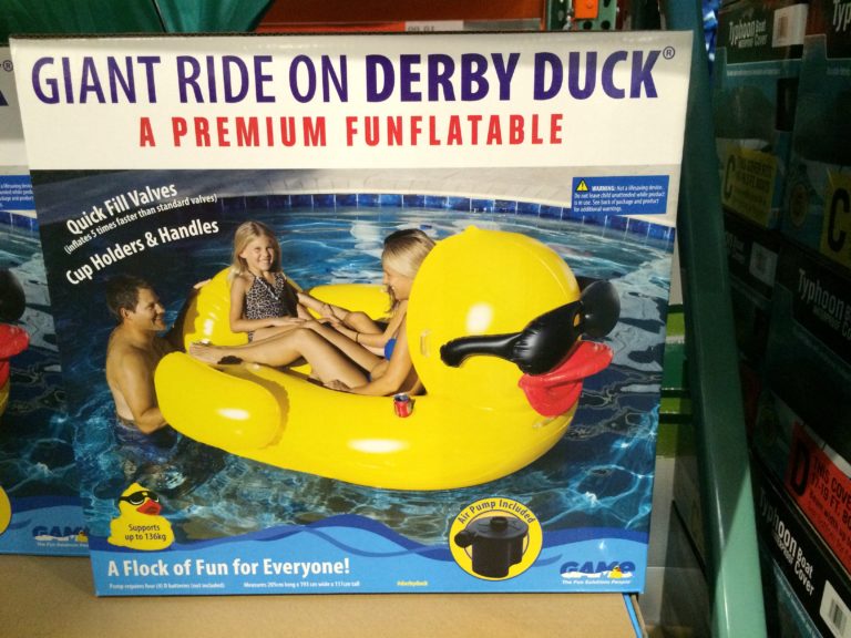 derby duck pool float