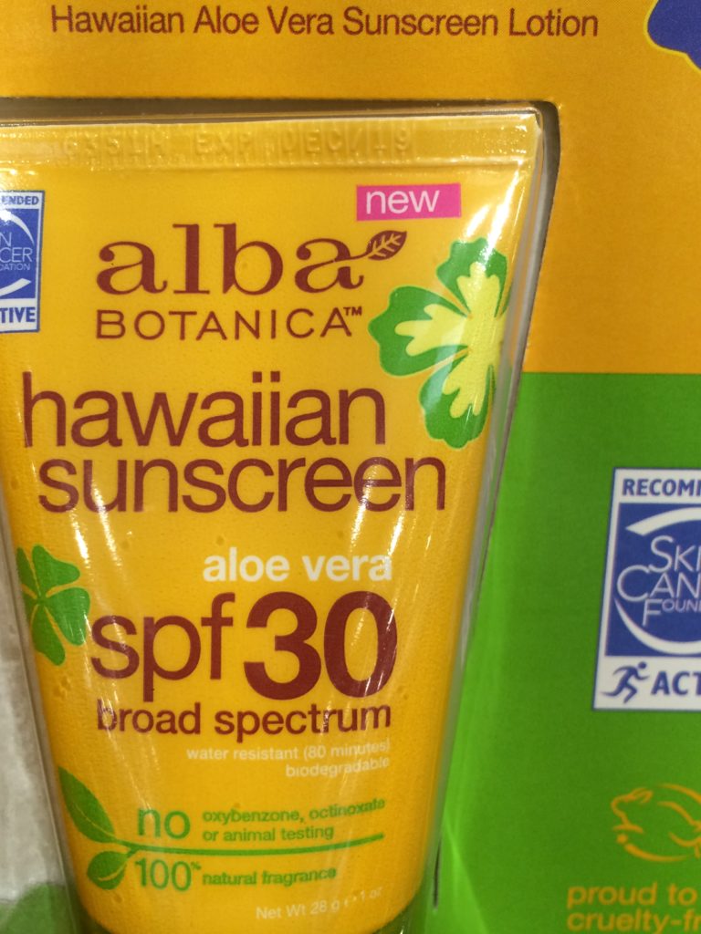 costco alba sunscreen
