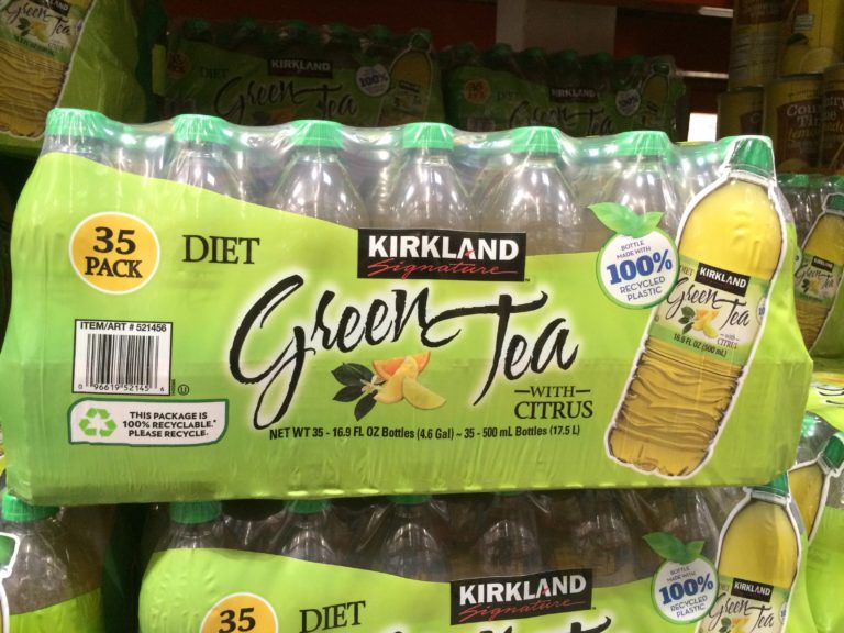 Kirkland Signature Diet Green Tea 35/16.9 Ounce Bottles CostcoChaser