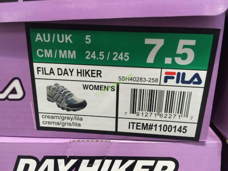 fila trail shoes costco