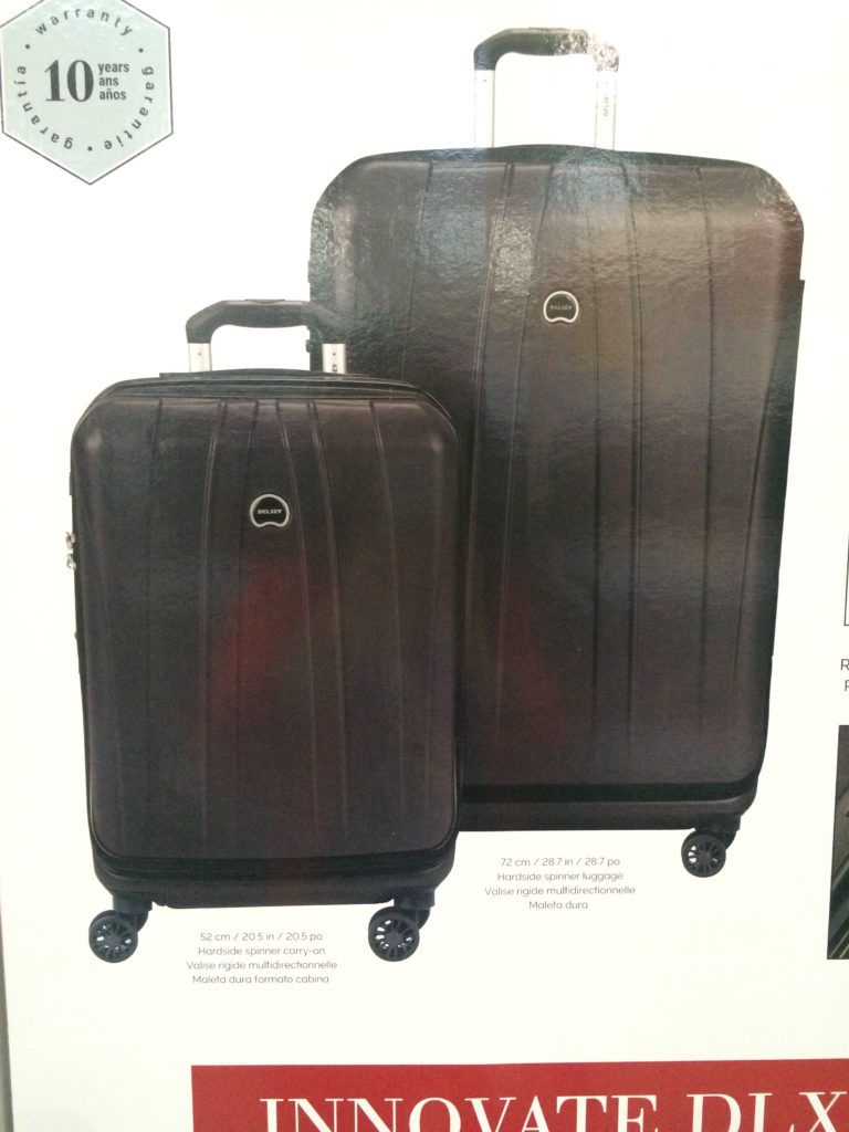 top lid opening hardside luggage