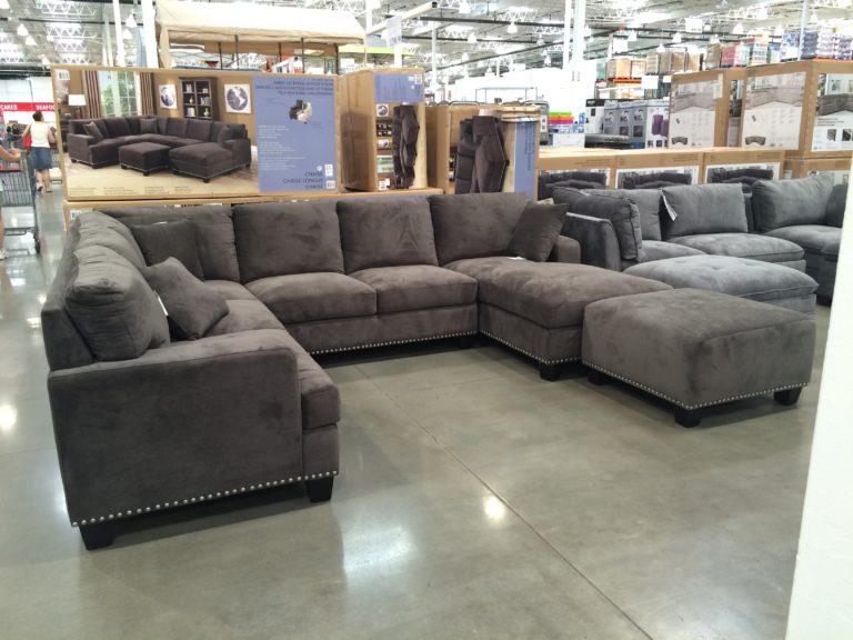 Bainbridge Fabric Sectional with Ottoman – CostcoChaser