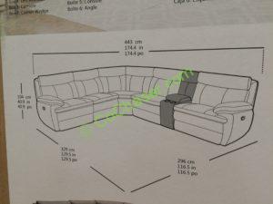 Costco-1041145-Fabric-Reclining-Sectional-size