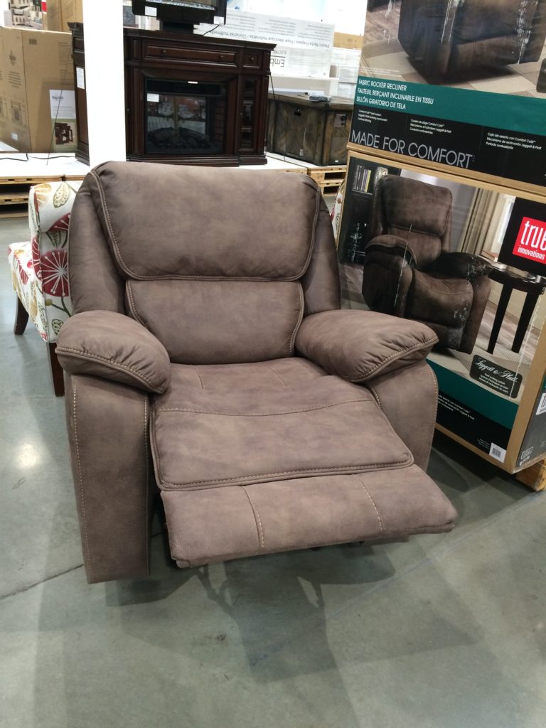 True Innovations Rocker Fabric Recliner CostcoChaser   Costco 1041164 True Innovations Fabric Recliner 768x1024 